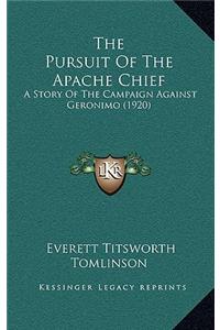 The Pursuit Of The Apache Chief: A Story Of The Campaign Against Geronimo (1920)