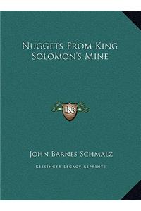 Nuggets from King Solomon's Mine