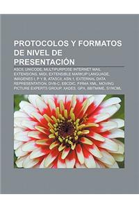 Protocolos y Formatos de Nivel de Presentacion