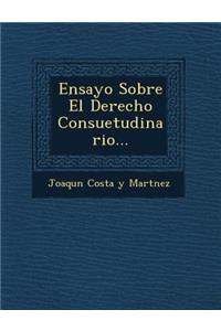 Ensayo Sobre El Derecho Consuetudinario...