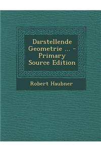 Darstellende Geometrie ...