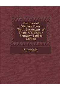 Sketches of Obscure Poets