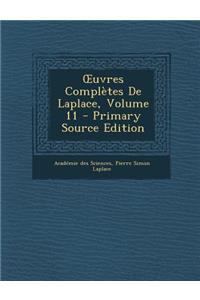Uvres Completes de Laplace, Volume 11