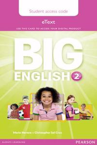 Big English 2 Pupil's eText Access Code (standalone)