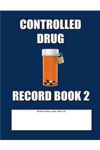 Controlled Drug Record Book 2