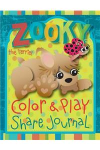 Zooky the Terrier Color and Play Share Journal