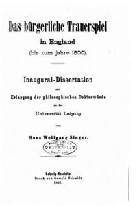 Das bürgerliche Trauerspiel in England