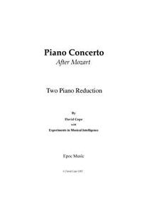 Piano Concerto (After Mozart) 2 piano arrangement