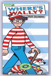 Where's Wally Slim Calendar 2023