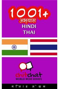 1001+ Exercises Hindi - Thai