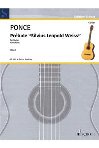 Prelude 'silvius Leopold Weiss': First Edition Reconstructed by Johannes Klier Guitar