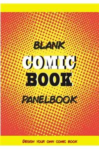 Blank Comic Book Panelbook