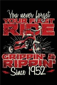 You Never Forget Your First Ride Grippin' & Rippin' Since 1952