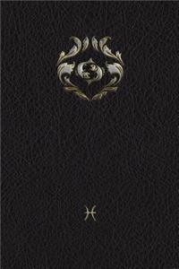 Monogram Pisces Journal