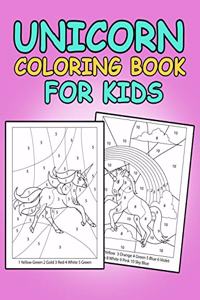 Unicorn Coloring Book For Kids