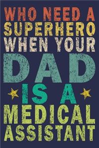 Who Need A Superhero When Your Dad Is A Medical Assistant