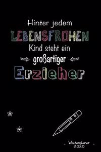 Wochenplaner, Terminkalender und Kalender 2020 für Erzieher, Tagesmutti und Lehrer