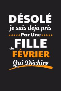 Désolé Je Suis Déjà Pris Par Une Fille De Février Qui Déchire
