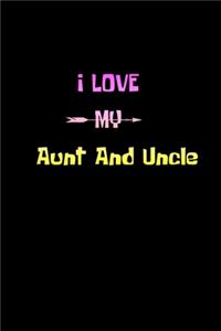I love my aunt and uncle