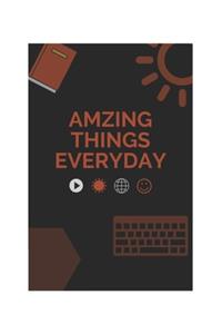 Amzing things notebook