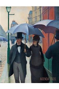 Gustave Caillebotte Agenda Diaria 2020