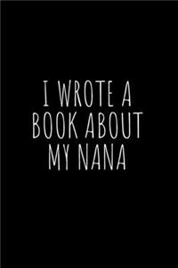 I Wrote a Book about my nana
