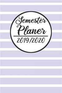 Semester Planer 2019 / 2020