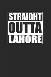 Straight Outta Lahore 120 Page Notebook Lined Journal for Lahore Pride Pakistan