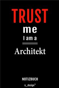 Notizbuch für Architekten / Architekt / Architektin