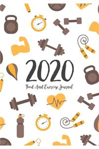 Food And Exercise Journal 2020