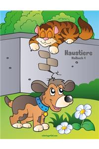 Haustiere Malbuch 4