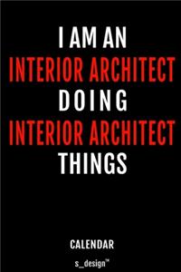 Calendar for Interior Architects / Interior Architect