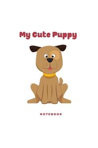 Notebook For Kids Dog Puppy Notebook