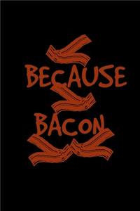 Because Bacon: Hangman Puzzles - Mini Game - Clever Kids - 110 Lined Pages - 6 X 9 In - 15.24 X 22.86 Cm - Single Player - Funny Great Gift