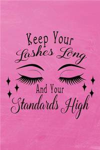 Keep Your Lashes Long and Your Standards High