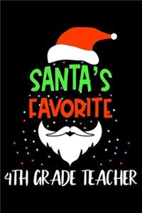 Santa's Favorite 4th Grade Teacher