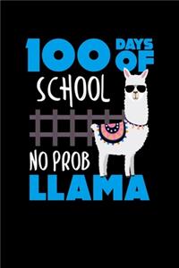 100 Days Of School No Prob Llama