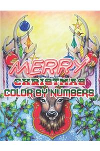 Merry Christmas Color By Numbers