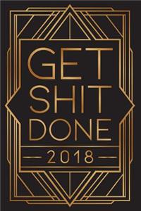 Get Shit Done Journal 2018