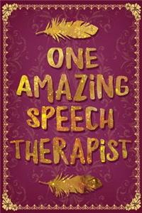 One Amazing Speech Therapist