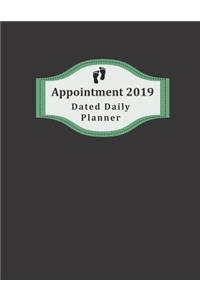 Appointment 2019 Dated Daily Planner