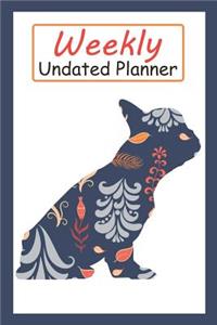 Weekly Undated Planner