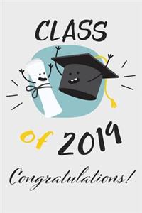 Class of 2019- Congratulations!