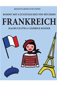 Malbuch für 4-5 jährige Kinder (Frankreich)
