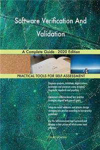 Software Verification And Validation A Complete Guide - 2020 Edition