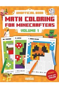 Math Coloring For Minecrafters