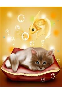 Kitten Fish Notebook