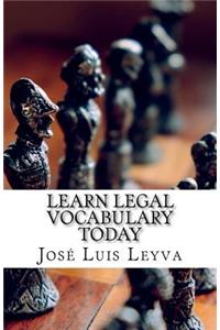 Learn Legal Vocabulary Today