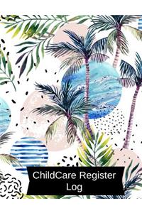 Childcare Register Log