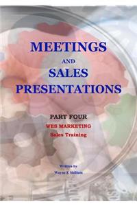 Meetings and Sales Presentations